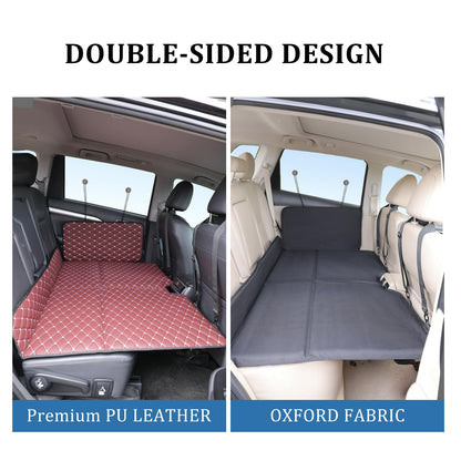 Kmirepa Non-Inflatable Truck Back Seat Bed Mattress, Portable Car Beds for Large Trucks, Double-Sided Folding Travel Bed F150/RAM Trucks/Toyota/Nissan