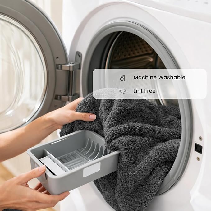 SEMAXE Bath Towel Set, 100% Cotton Bathroom Towels