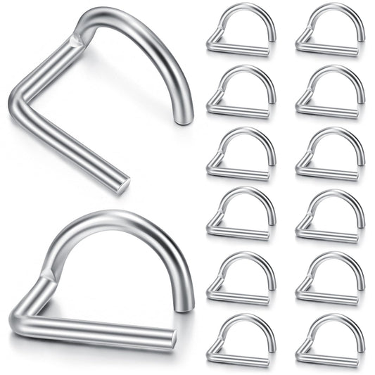 MorningRo 20 Pcs Pig Tail Pin 2'' Scaffolding Gravity Locking G Scaffolding Pins for Steel