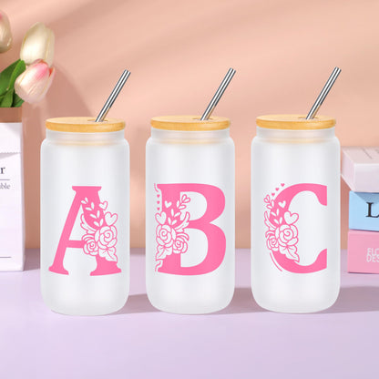 JSENGIFT Teen Girl Gifts Trendy Stuff, Easter Birthday Gifts for Teen Girls Personalized Monogrammed Pink Gifts for Women Initial H Christmas Valentines Day Ideas Present
