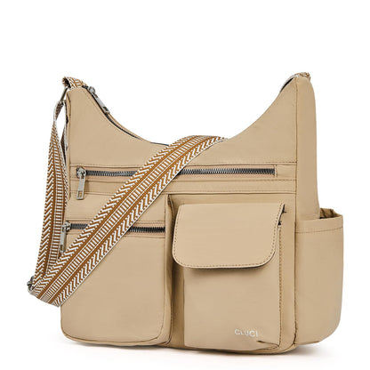 CLUCI Travel Purses for Women, Waterproof Nylon Crossbody Bags for Woman Trendy, Anti Theft Shoulder Handbags for Ladies
