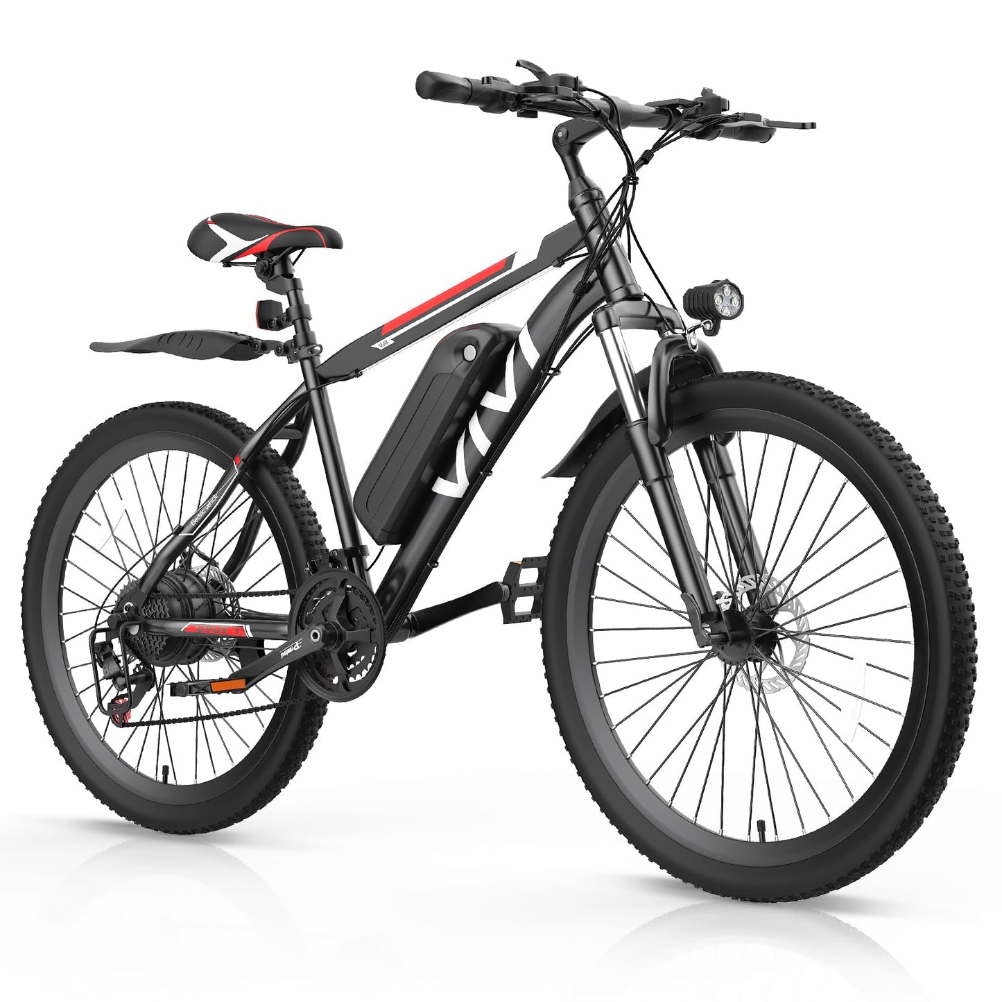 Vivi Electric Bike for Adults, Peak 750W Ebike 26" Electric Mountain Bike, 20MPH Adult Electric Bicycles Commuter Ebike with 48V Battery, Up to 50 Miles, 21 Speed, SGS Certified to UL2849