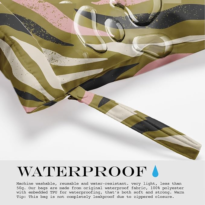 Wet Bag, Wet Dry Bag, Wet Bag for Swimsuit, Dirty Yoga Gym Clothes, Makeup Bag