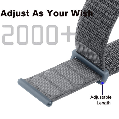 Lenrao Compatible with Apple Watch Bands for Men 40mm 38mm 41mm 42mm, Velcro Sport Stretchy Nylon Loop Braided Strap for iWatch Bands Men Series Ultra SE 10 9 8 7 6 5 4 3 2 1