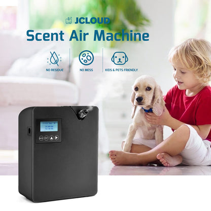 JCLOUD Smart Scent Air Machine with Cold-Air Tech for Home, Hotel Scent Diffuser, Waterless Essential Oil Diffuser 300ML, HVAC Scent Diffuser for Essential Oils for Large Room, Office, Spa