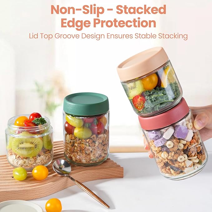 12Pack Overnight Oats Containers