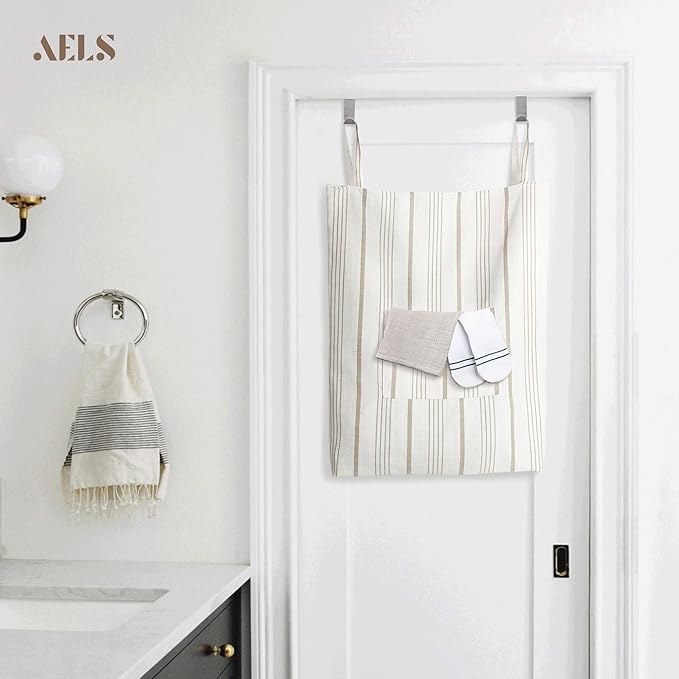 AELS Farmhouse Hanging Laundry Hamper