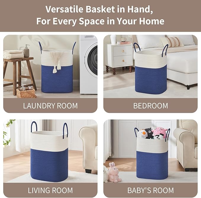 Laundry Basket with Handles