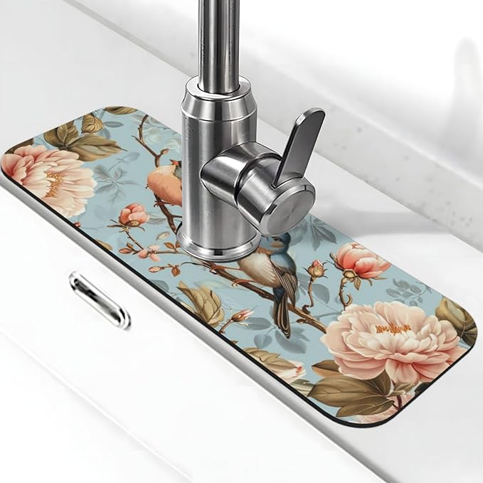 Faucet Draining Mat For Kitchen Sink