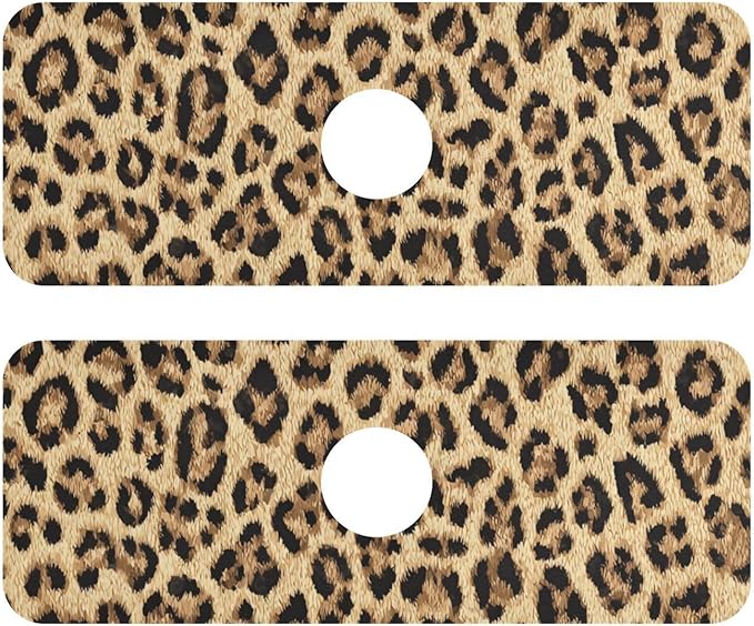 Kitchen Sink Splash Guard 2 PCS 14.7 Inch Sink Faucet Mat Splash Guard