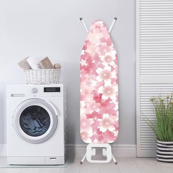 Cherry Blossom Print Ironing Board Cover 15x54 Inch Standard Ironing Board Cover