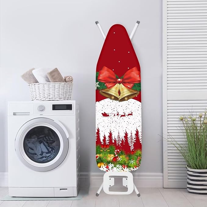 Christmas Bowknot Ironing Board Covers Fits Standard Sizes Ironing Board