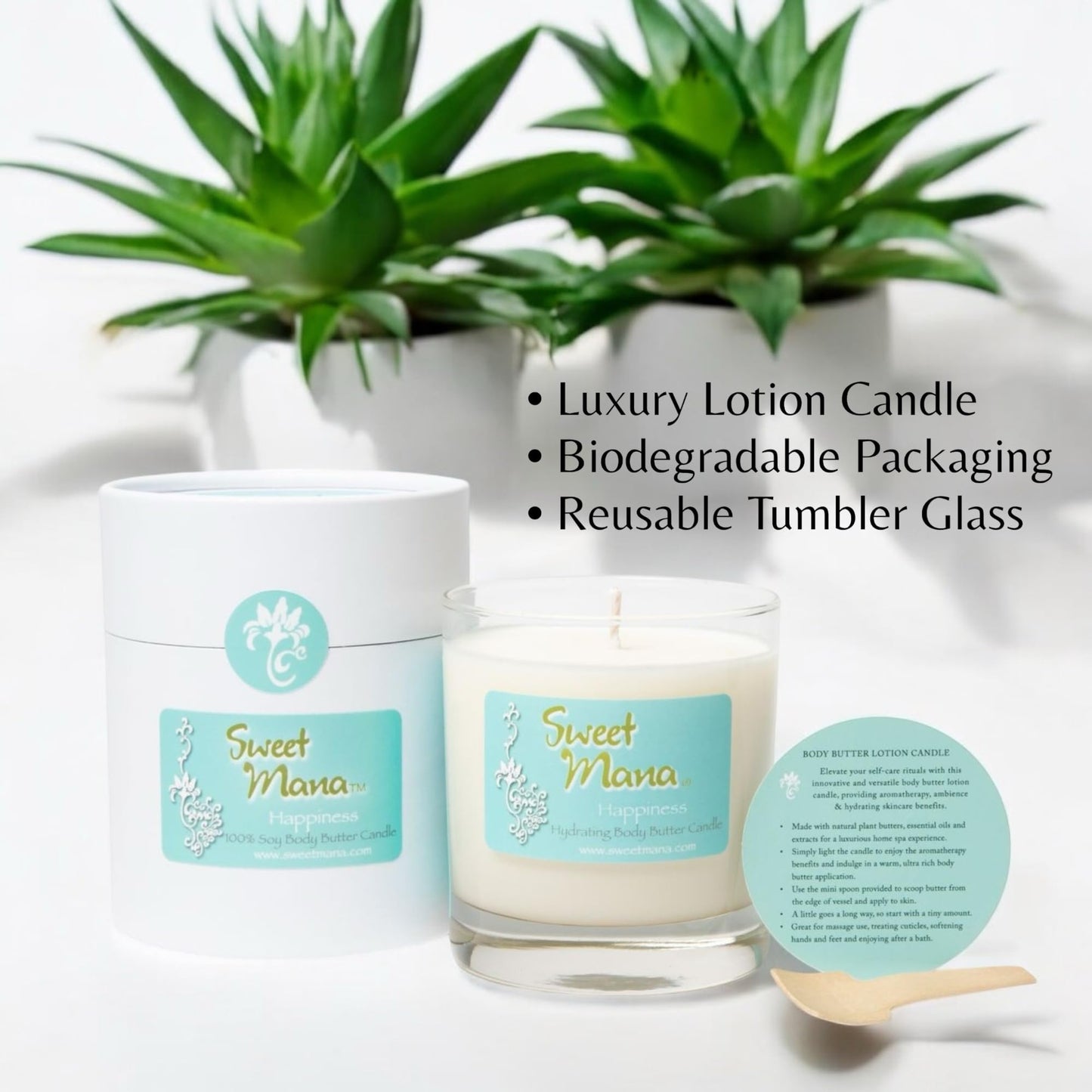 Dream Lotion Candle | Lavender + Frankincense + Myrrh | Massage Candle | Luxury Soy Candle | Aromatherapy Candle | Body Butter | Hand Poured in USA | 9 oz. | Sweet Mana