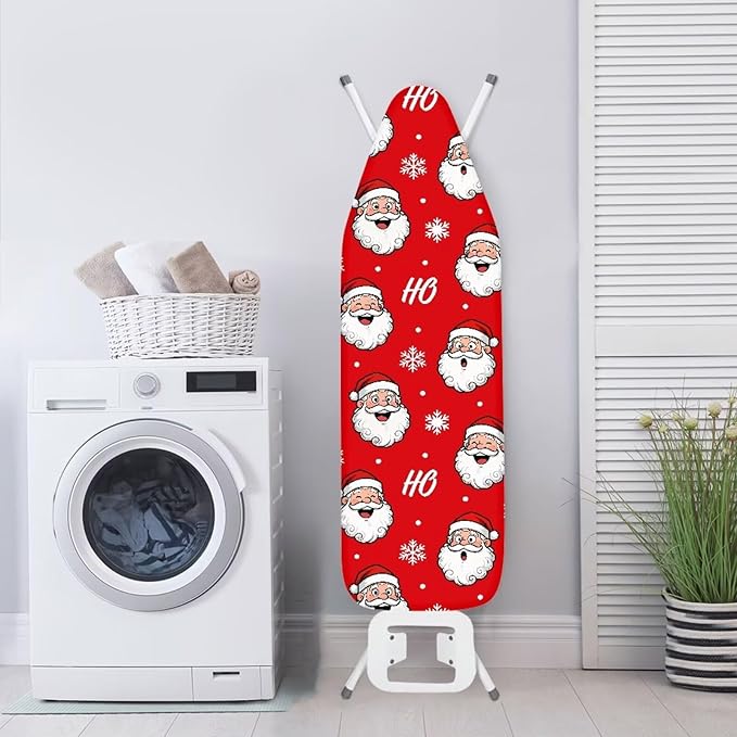 Cute Christmas Santa HOHOHO Ironing Board Cover Table Top Ironing Board Cover