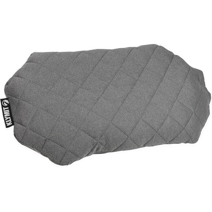Klymit Luxe Travel Pillow and Insulated Static V Inflatable Sleeping Pad Bundle for Camping and Backpacking