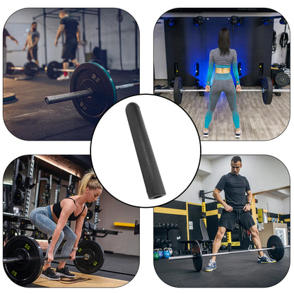 Yuecoom Barbell Bar Adapter Sleeve Convert, Sleeve Olympic Adapter Sleeves with Collars Dumbbell Convert, 0.98in to 1.97in Post Sleeve for Weightlifting Bed (330mm)