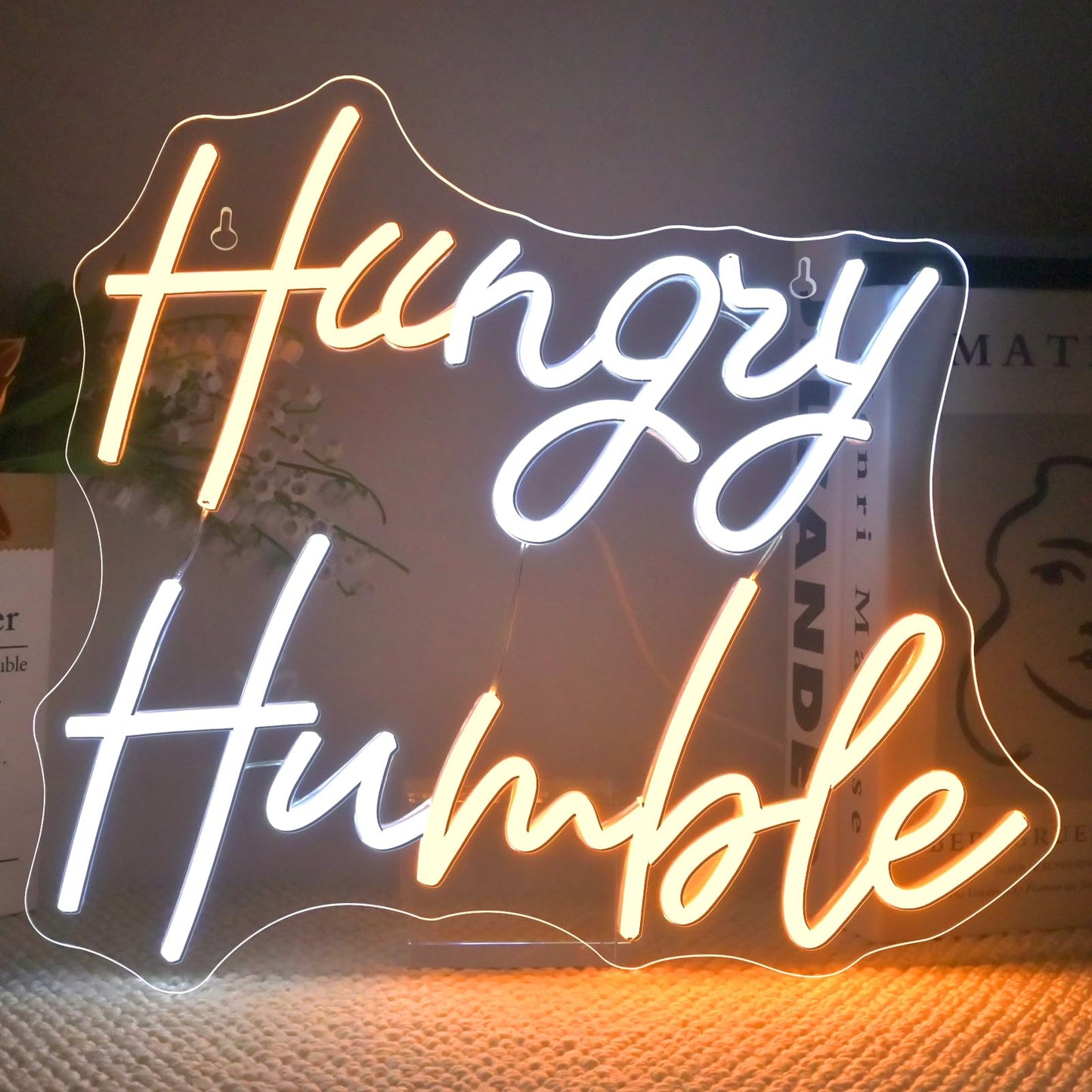 WLHOPE Read Books Be Kind Neon Sign Neon Signs for Wall Decor Dimmable Read Books Neon Lights LED Sign for Book Lovers Gifts Bedroom Bookstore Reading Room Library Study Room Decoration