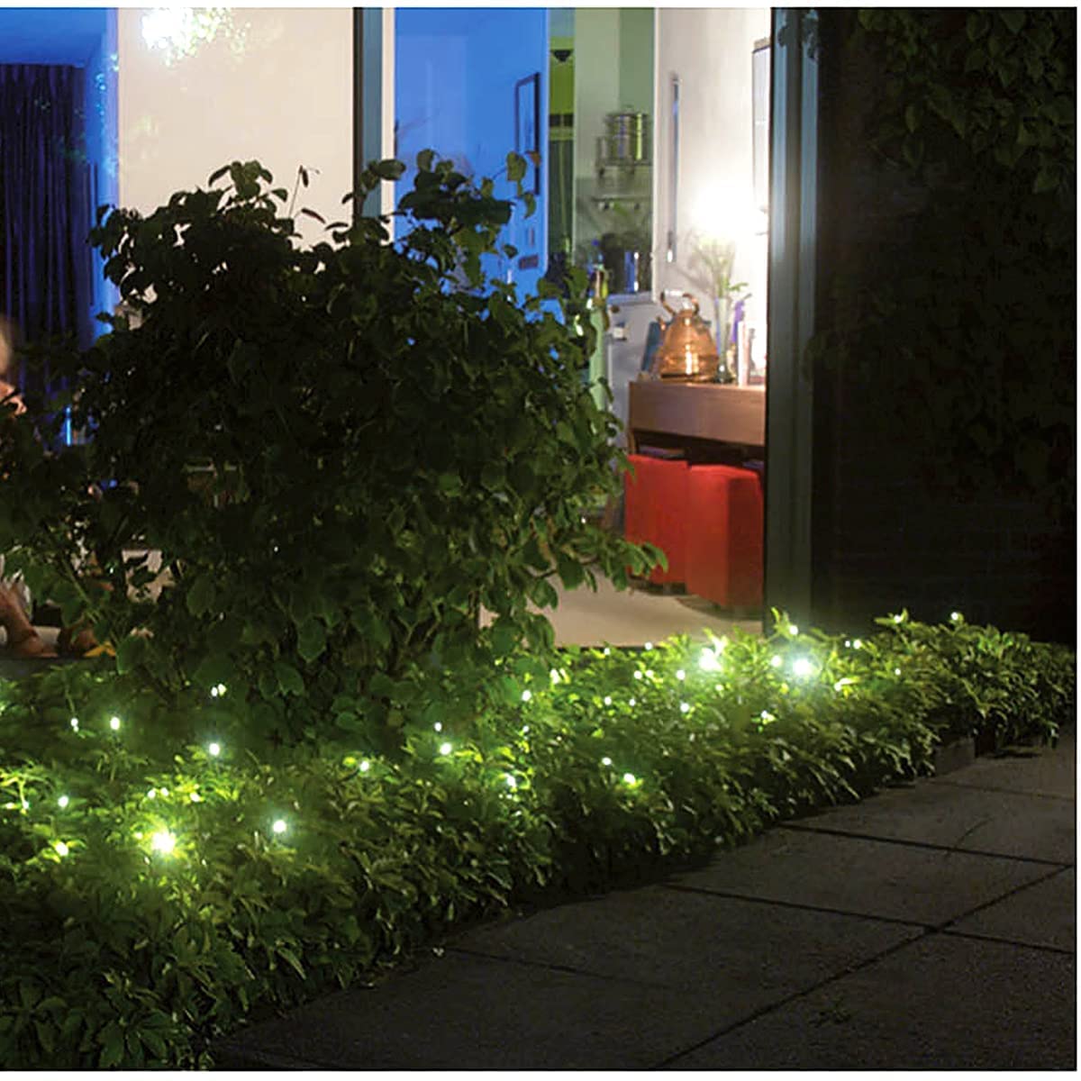 BONUO Battery Operated Christmas Lights, 16.5Ft 50Ct Mini LED String Light with Remote Timer 8 Modes for Indoor Outdoor Party Garden Wreath Xmas Tree Decor (White)