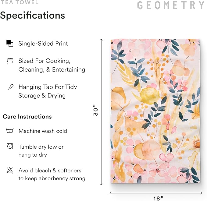 GEOMETRY Kitchen Tea Towels