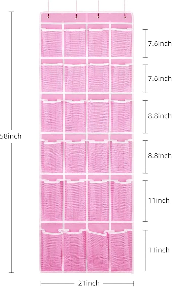 Hanging Shoe Organizer, Over The Door Shoe Organizer