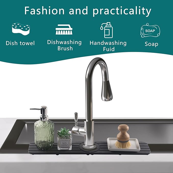 Faucet Mat for Kitchen Sink