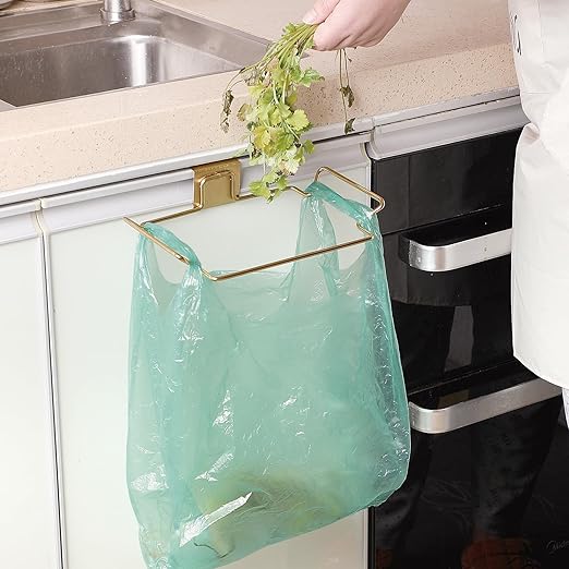 Large Stainless Steel Trash Bag Holder