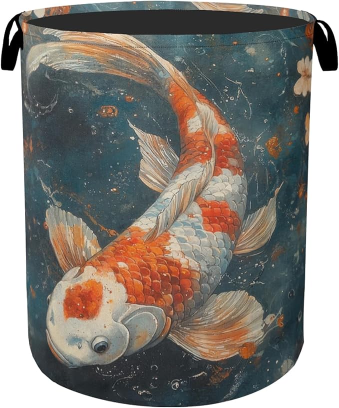 Japanese Style Fish Laundry Basket