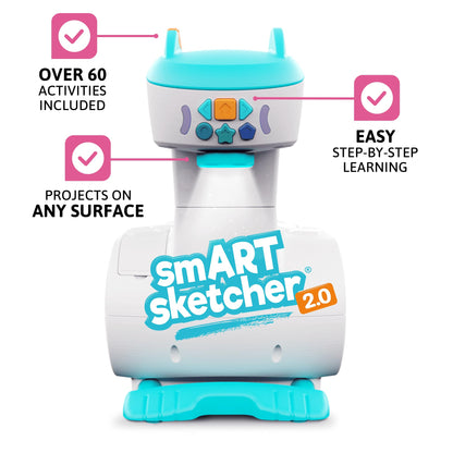 Flycatcher Smart Sketcher 2.0 Projector, Drawing and Tracing Projector for Kids, Educational Arts & Crafts Toy, Christmas Gift for Boys and Girls Ages 5+