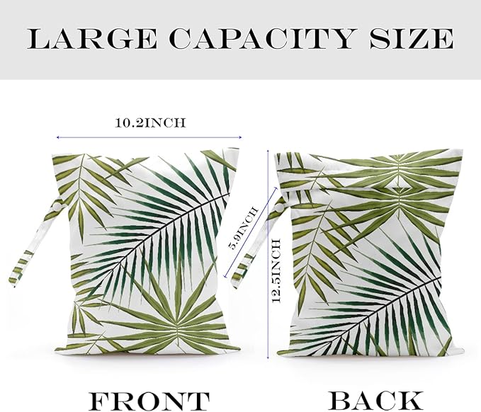 Wet Bag, Wet Dry Bag, Wet Bag for Swimsuit, Dirty Yoga Gym Clothes, Makeup Bag