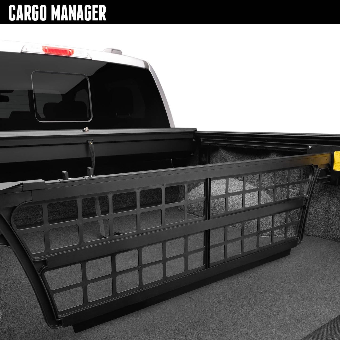 RealTruck Roll-N-Lock Cargo Manager Truck Bed Organizer | CM845 | Fits 2022 - 2025 Nissan Frontier, Crew Cab 5' 0" Bed (58.6")