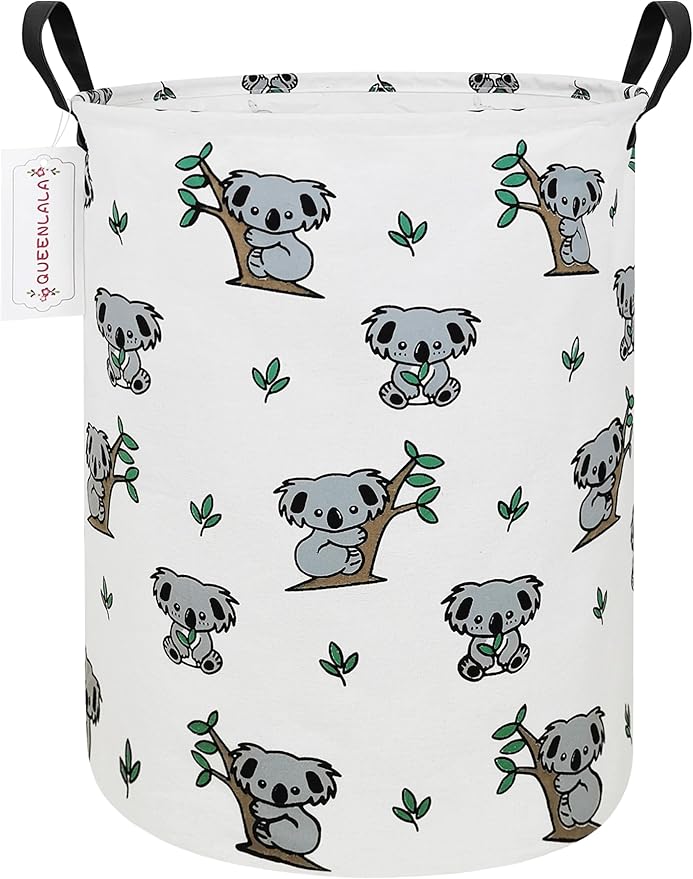QUEENLALA Large Storage Basket, Laundry Hamper/Bathroom/Home Decor/Collapsible