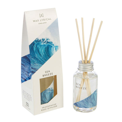 Wax Lyrical 40ml Reed Diffuser, Sea Breeze