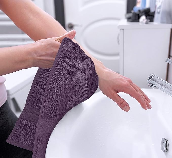 Utopia Towels 6 Pack Premium Hand Towels Set, 16 by 28 inches, 100% Ring Spun
