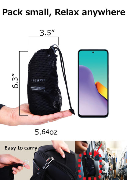 Smart Travel Travel Products Lumbar Pillow Inflatable Lumbar Support Pillow Travel Pillows for Airplane Long Flight Essential for Women Men Kids