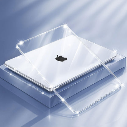 MOSISO Compatible with MacBook Air 13 inch Case M4 M3 M2 2025 2024 2023 2022 A3240 A3113 A2681, Hard Shell for MacBook Air 13.6 inch Case &Keyboard Cover&Screen Film&Type C Adapter, Crystal Clear