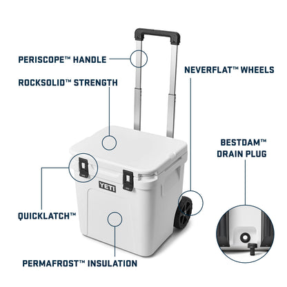 YETI Roadie Wheel Cooler, Charcoal, 48