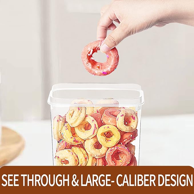 PRAKI Airtight Food Storage Containers