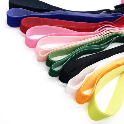 10 Yards Velvet Ribbon Spool (Red, 5/8")