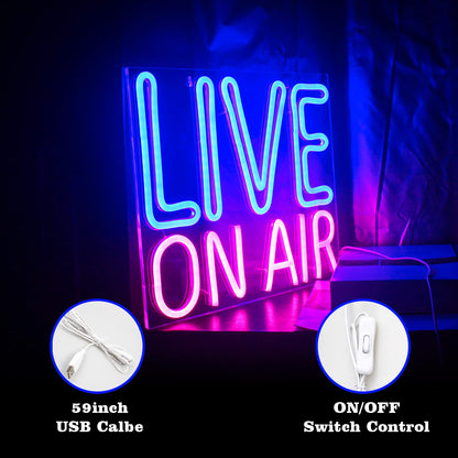 LooKLight Guitar Rock and Roll Neon Sign,Neon Light Sign,Led Neon Light for Wall Decor,Guitar Shape Light Up Sign,USB Neon for Bar Live Music Vocal Recital Concert Man Cave