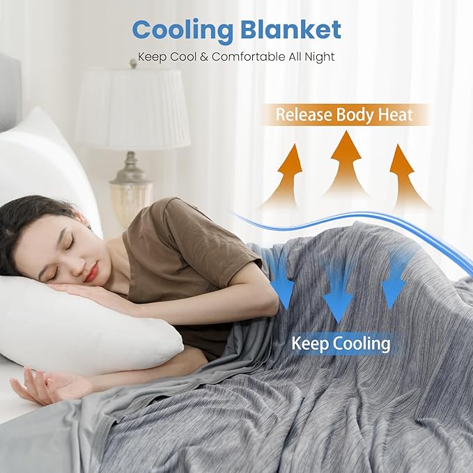 OIGAE Cooling Blanket for Hot Sleepers