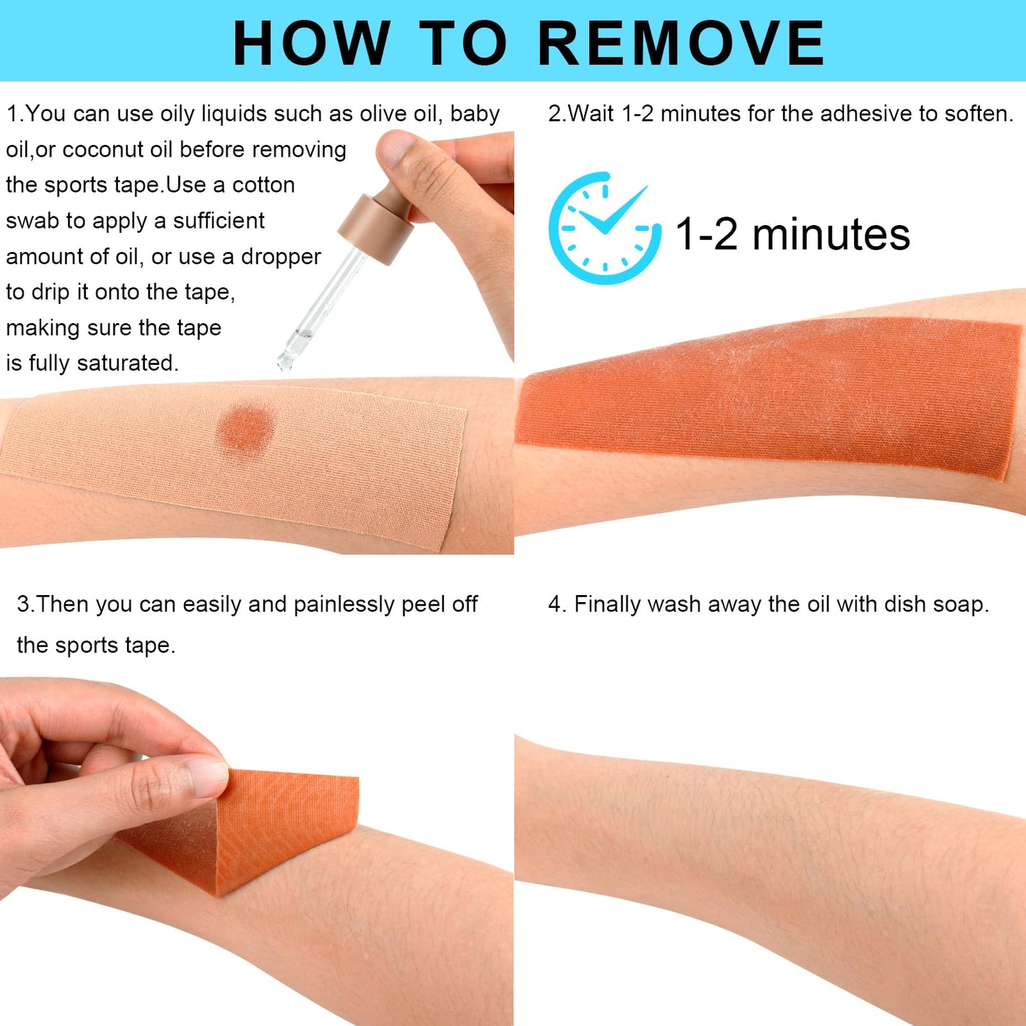Kinesiology Tape for Wrist Precut, 12pc Waterproof & Breathable Bowling Wrist Tapes, Hypoallergenic Latex-Free Elastic Athletic Tape for Carpal Tunnel, Sports Joints Muscle Support.(Mix)