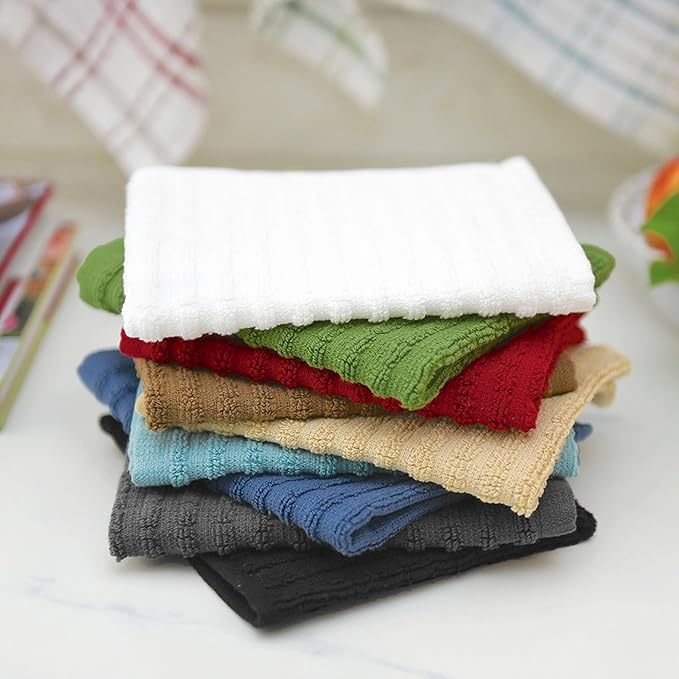 Ritz Royale Collection 100% Combed Terry Cotton, Highly Absorbent, Kitchen Dish