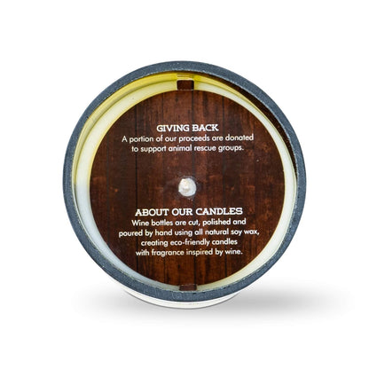 Rescued Wine Chardonnay 8 oz. Soy Candle Balance Collection