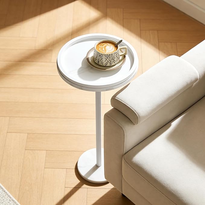 smusei 2 Pack Small Drink Table