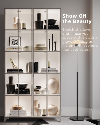 Rechargeable Puck Lights with Remote Control, 2400mAh Battery Powered LED Tap Light Push Lights Stick On for Closet USB Display Shelf Light Magnetic Under Cabinet Press Button Lighting for Classroom