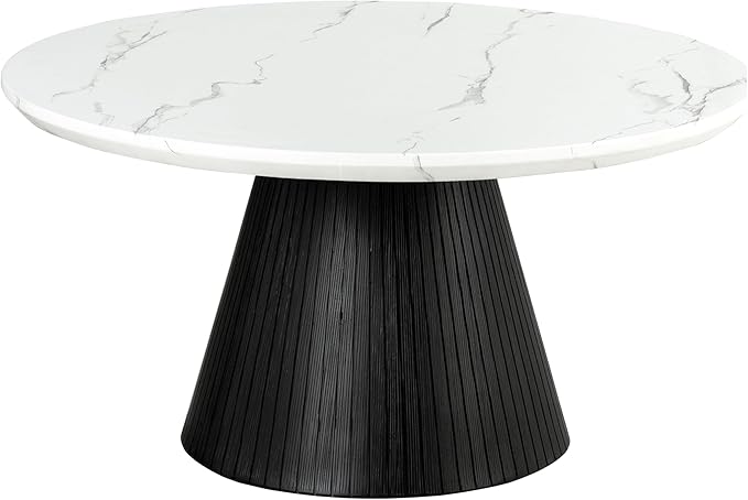 Furniture of America Coraly Modern 36-inch Round Coffee Table
