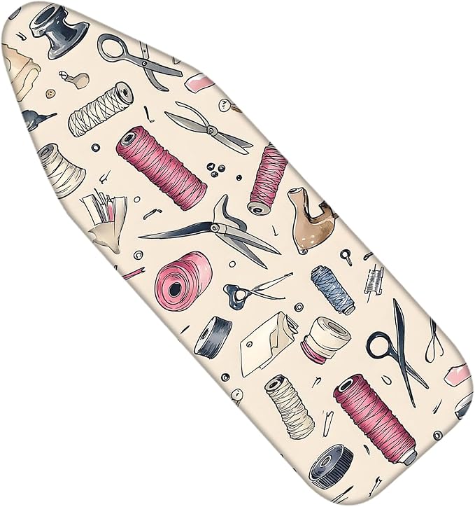 Nuxovilar Ironing Board Cover Needle Cotton 15x54 Inches | Ironing Board Cover