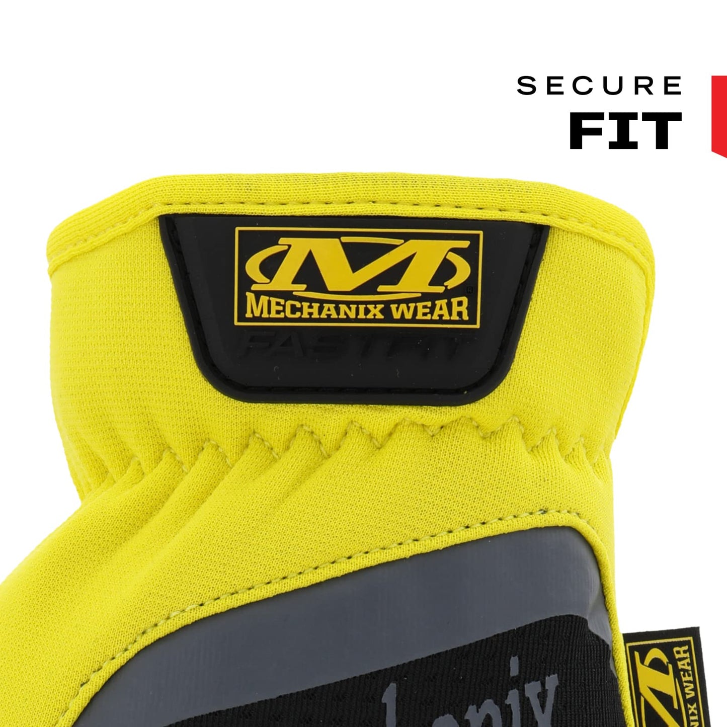 Mechanix Wear - FastFit Work Gloves (Large, Yellow)