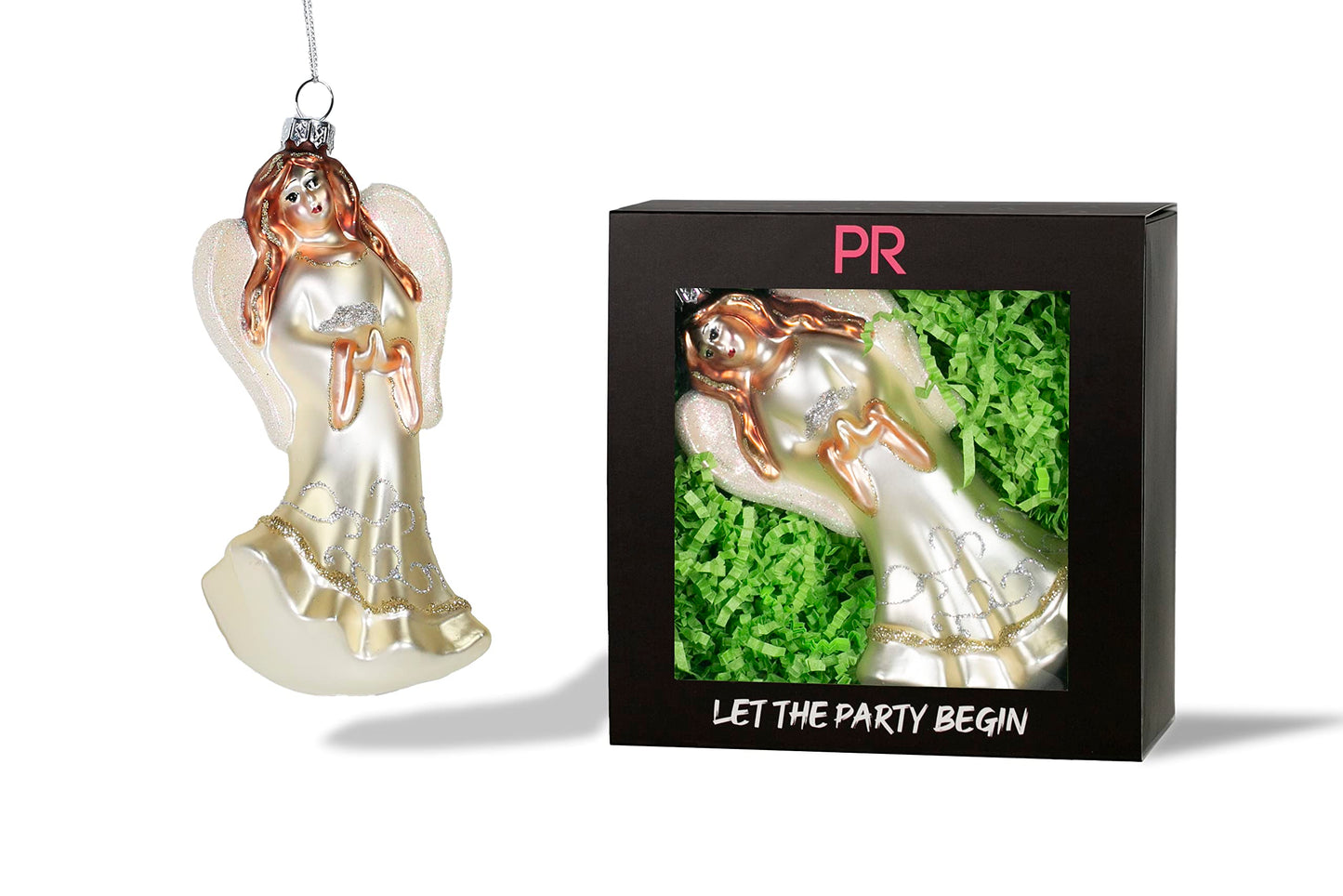Party Rock | Graceful Angel Glass Ornament | X-Mas Collection