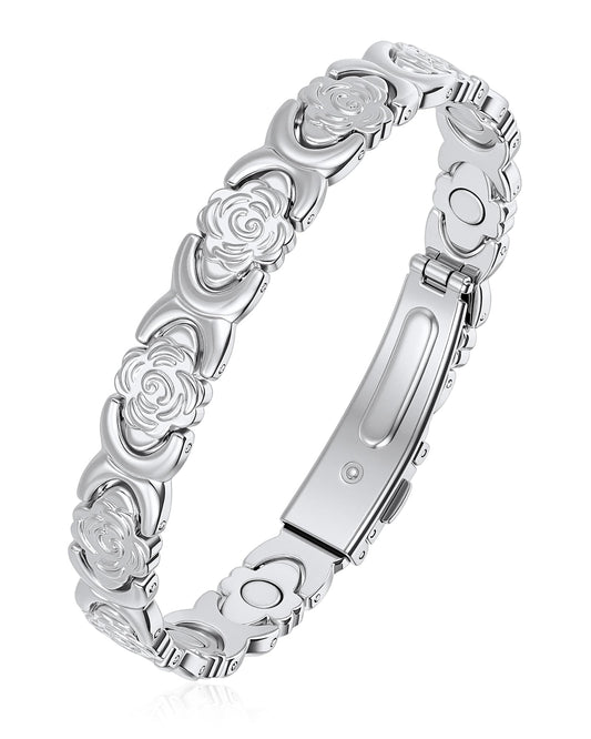 vapeples Copper Bracelets for Women, 99.99% Pure Copper Magnetic Bracelet, 3800 Gauss, Adjustable Sizing, Women's Bracelets With Built-in Magnets, Gift Packaging, Fashion Jewelry Gift